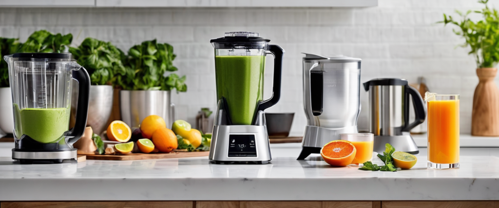 Illustration for smoothie blender, Commercial Blenders, Personal Blenders